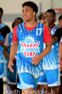 keith dinwiddie. pangos all american camp.